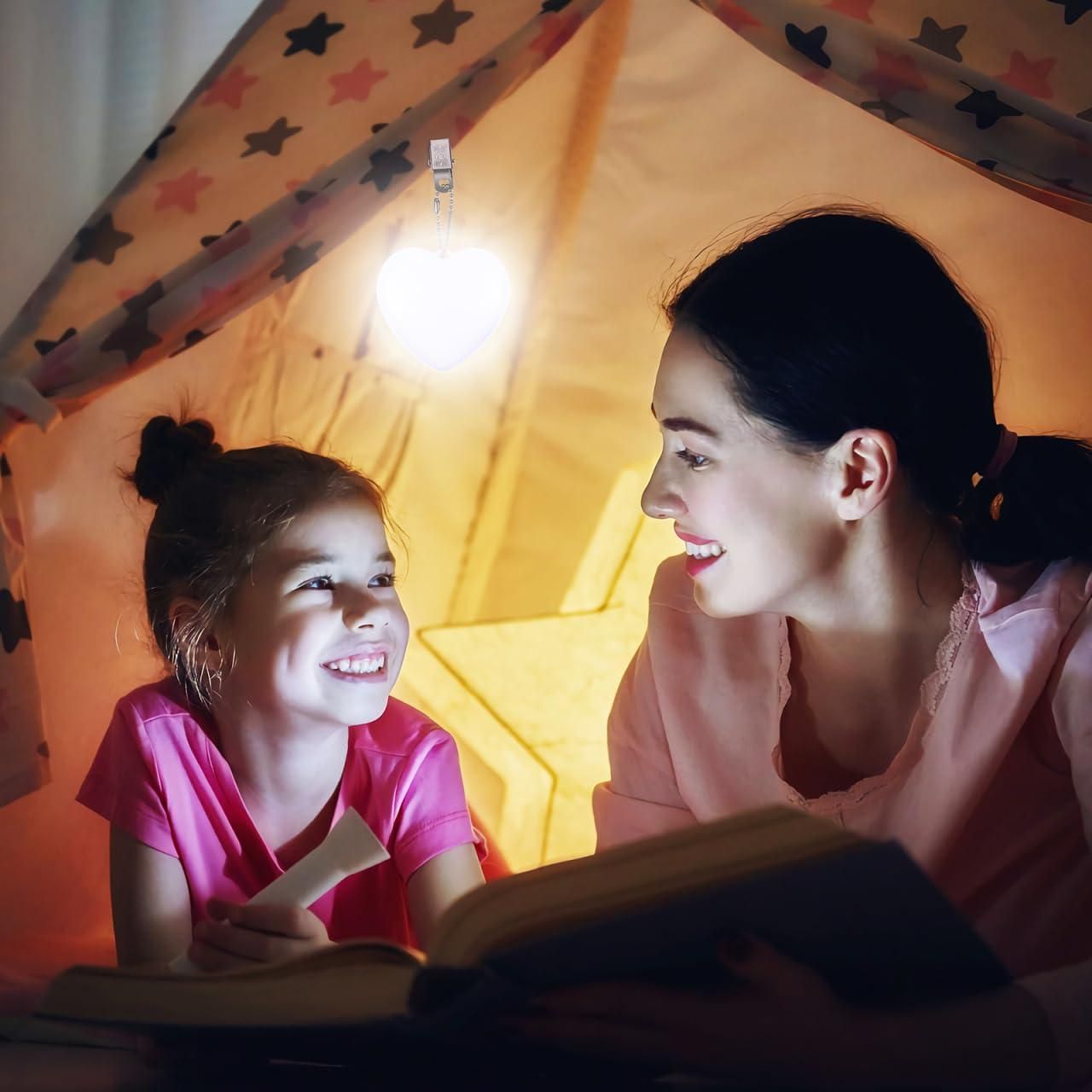 Ami Sensor Touch Activated Light Mini Heart Shape Night Light